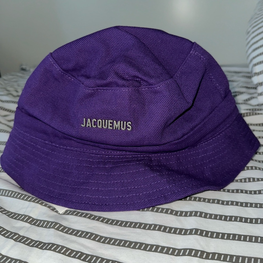 Jacquemus Deep Purple Bucket Hat